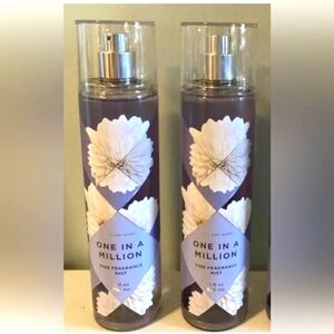Bath & Body Works One in a Million Signature Collection Body Mist X2